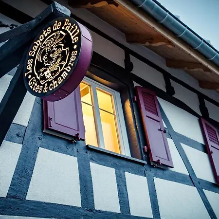 Gite Les Sabots De Paille, Alsace Haut-Rhin Ballesdorf Exterior foto