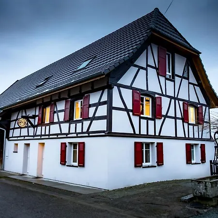 Gite Les Sabots De Paille, Alsace Haut-Rhin Ballesdorf Exterior foto